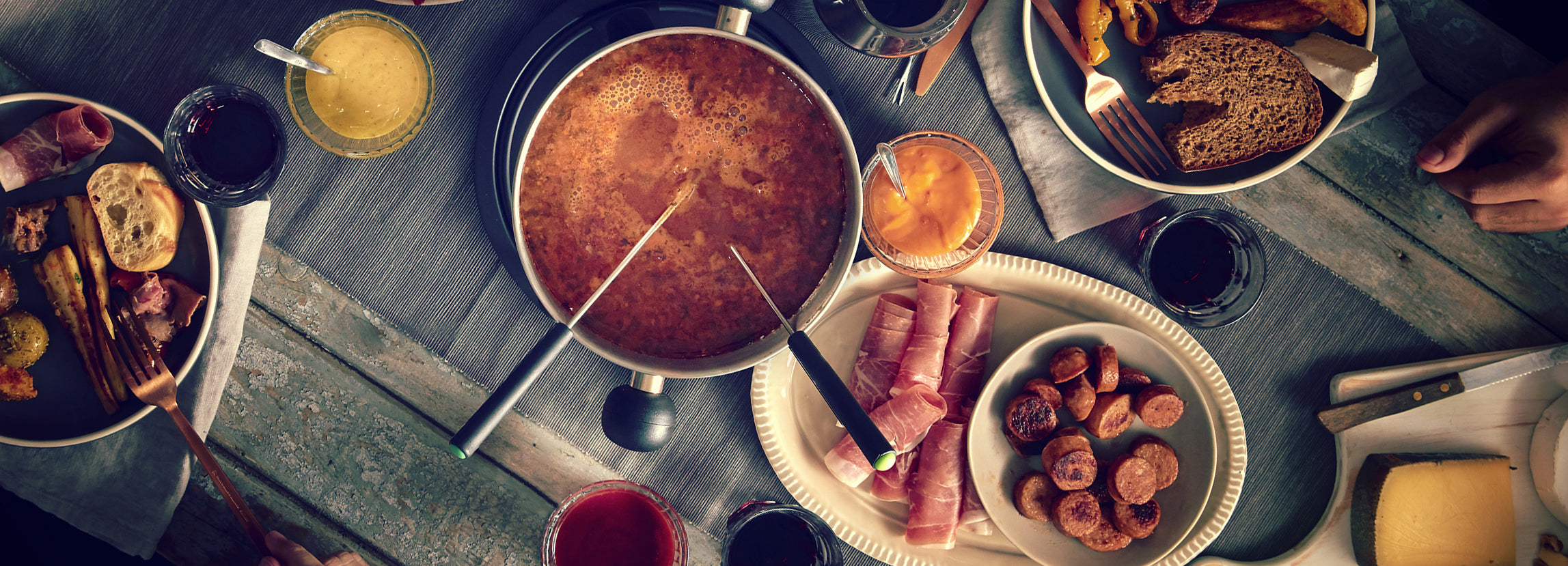 Fondue et raclette