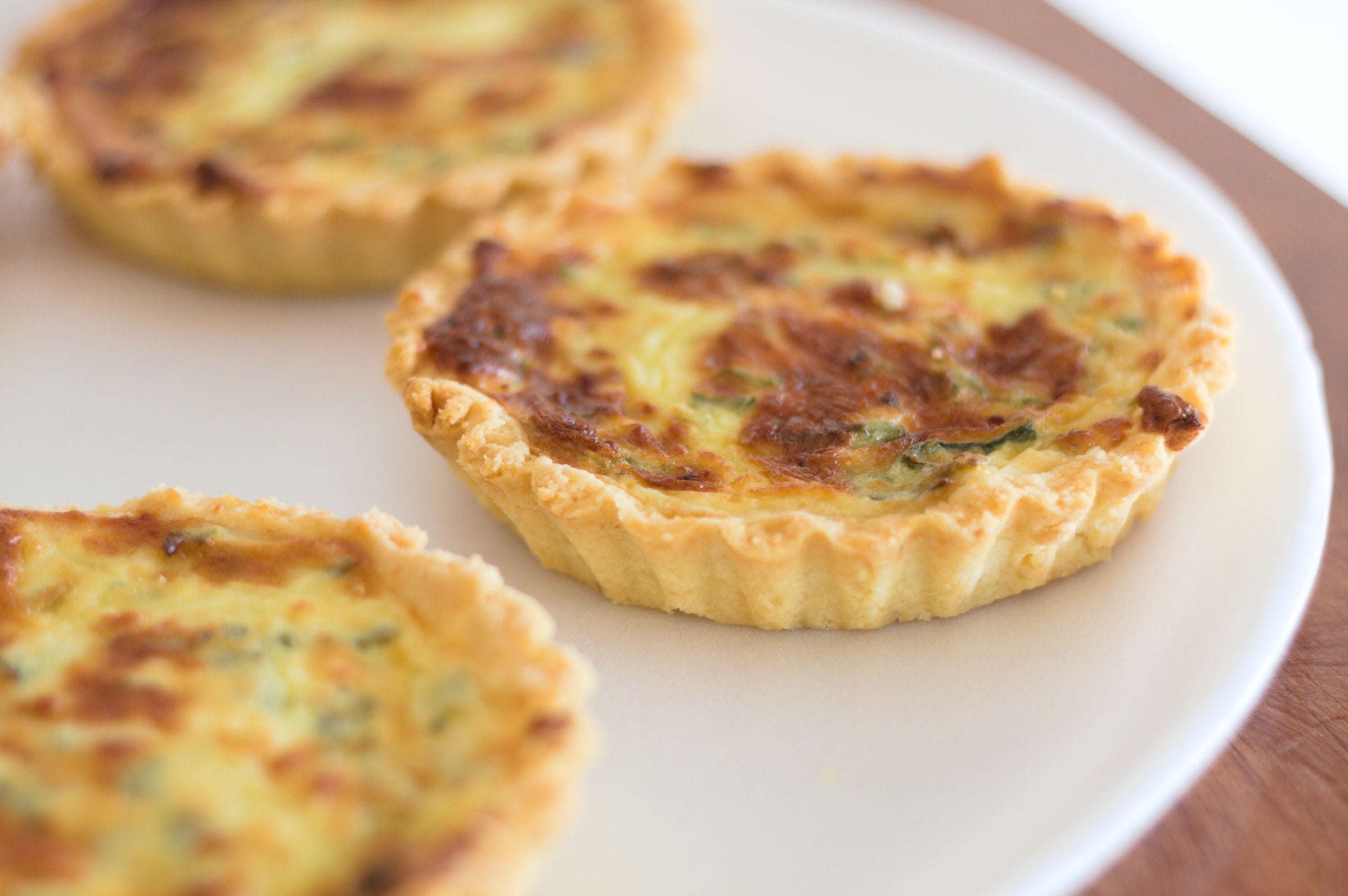 Quiche, tourtière et pâté