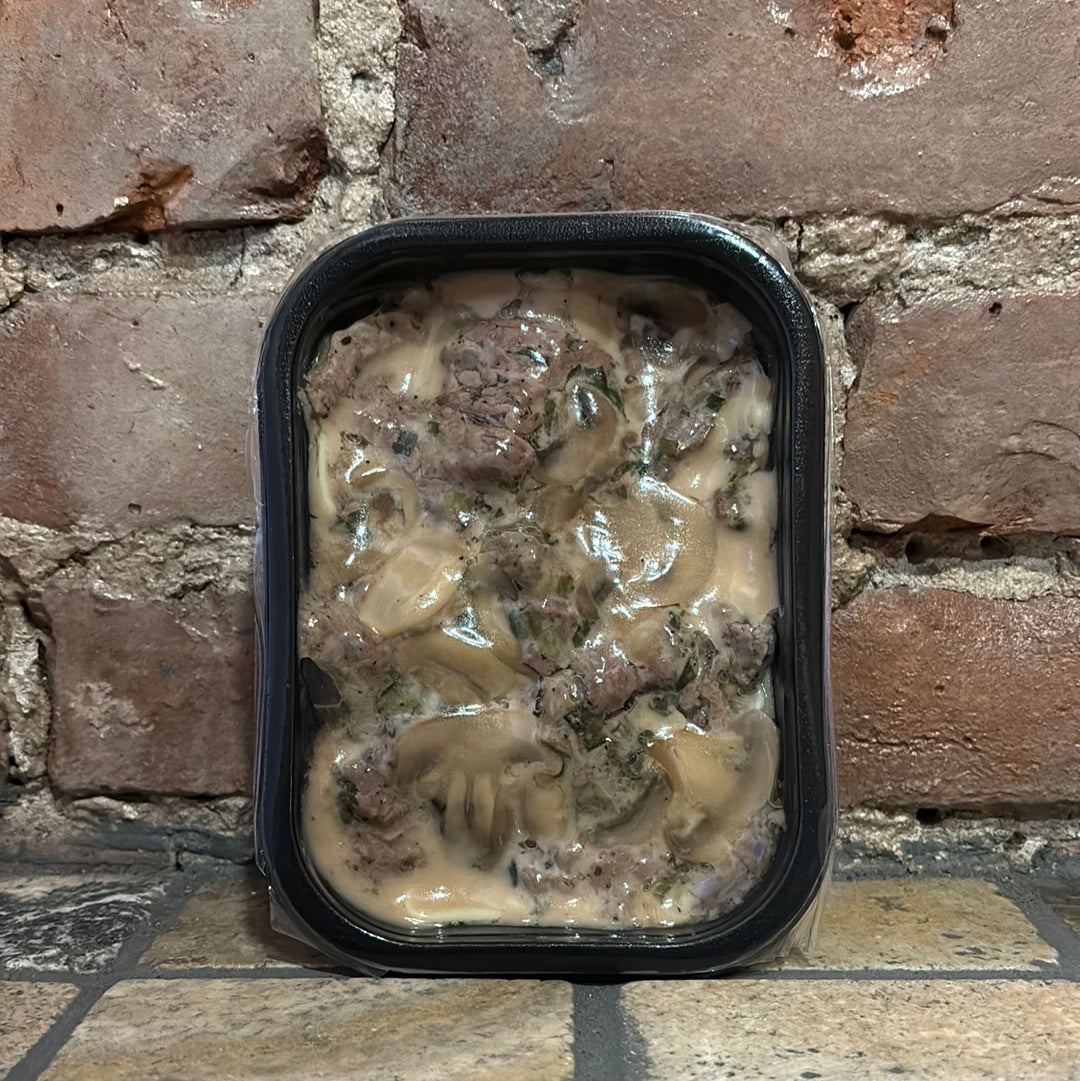Émincé de bœuf vin blanc et champignon - 1 portion