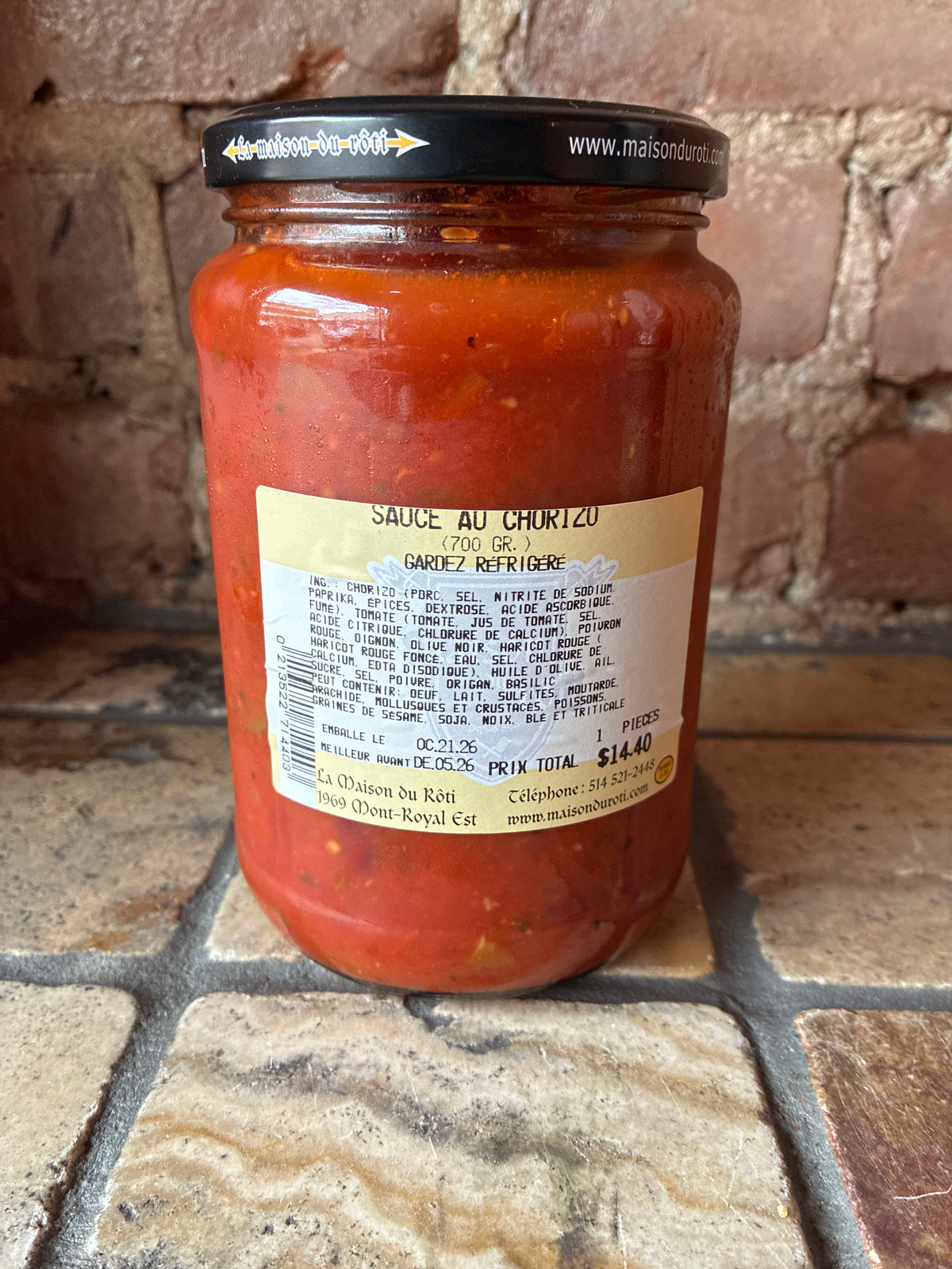 Sauce au Chorizo