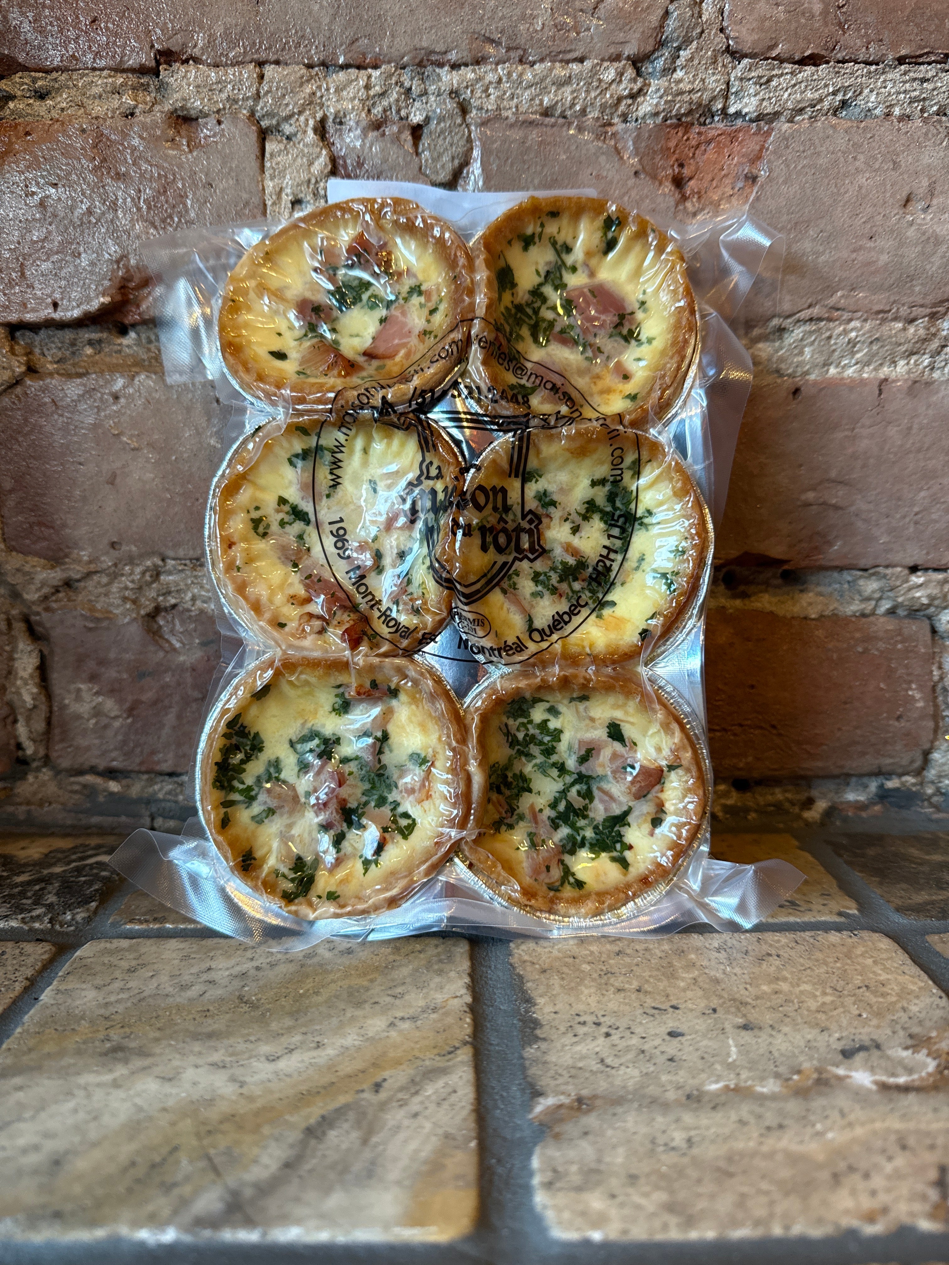Mini Quiche Lorraine - 6 units