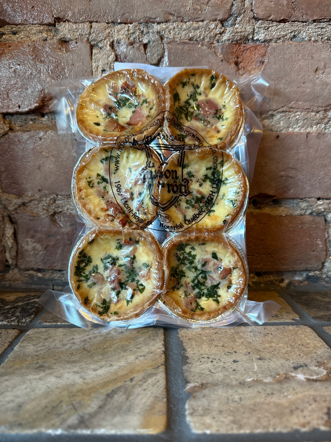 Mini Quiche lorraine - 6 unités