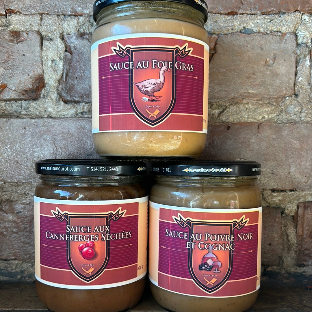 Our homemade sauces 450 ml