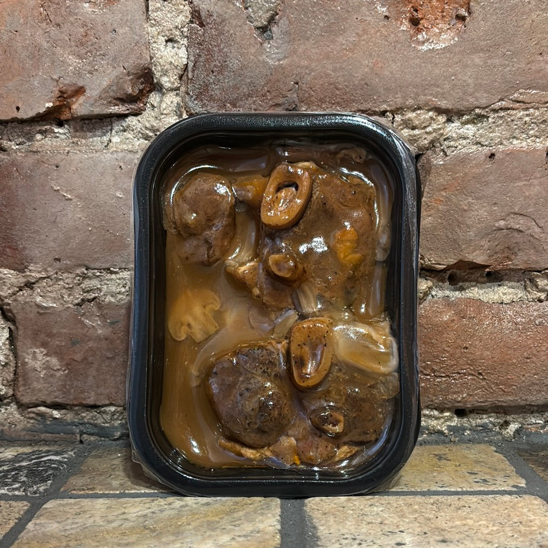Pork Osso Buco with Beer and Mushrooms - 1 serving