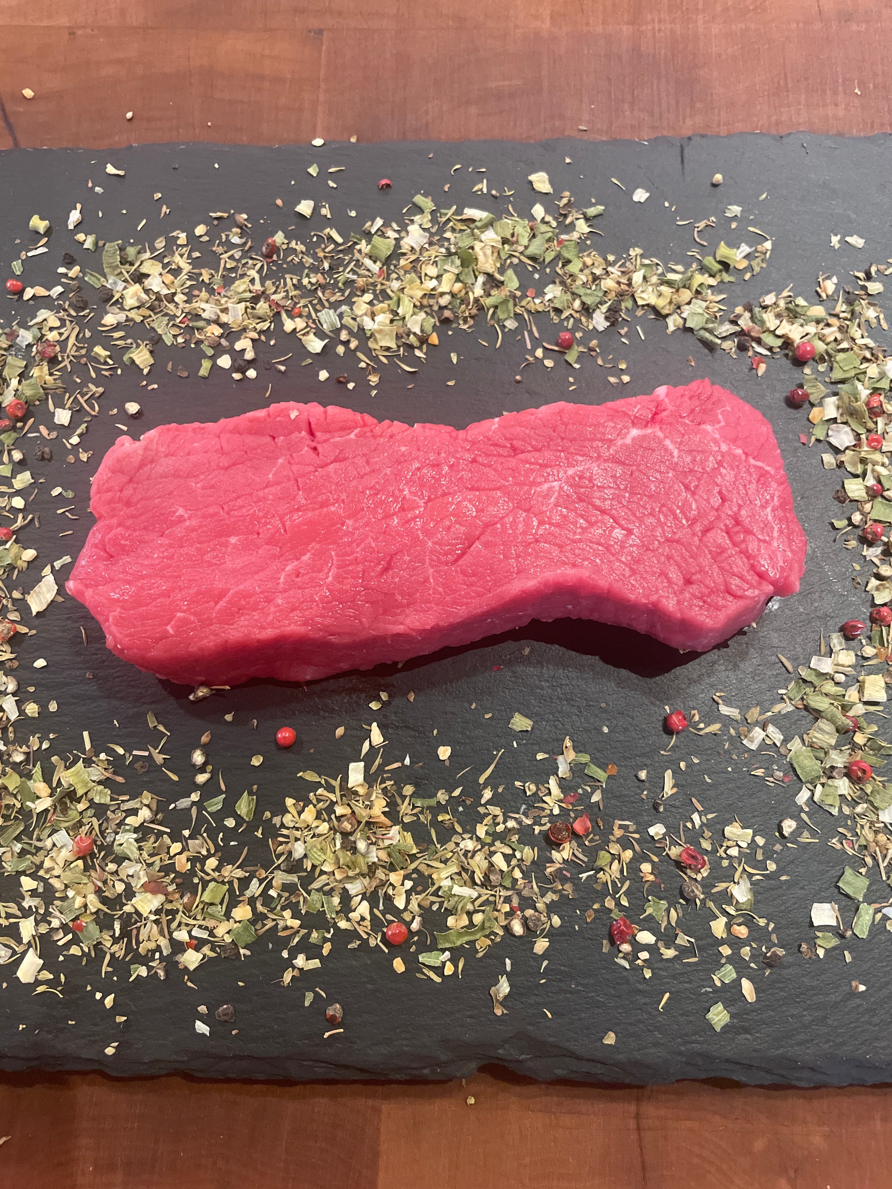 Boston steak (sirloin) of beef