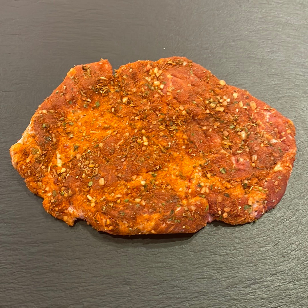 Cajun Pork Loin Steak 300g