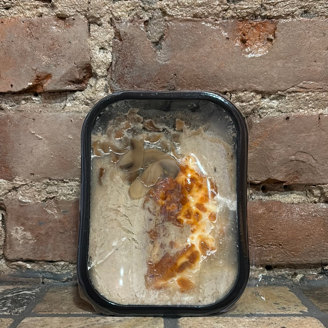 Chicken and mushroom gratin - 1 serving