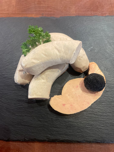 Boudin blanc au foie gras truffé 280 g