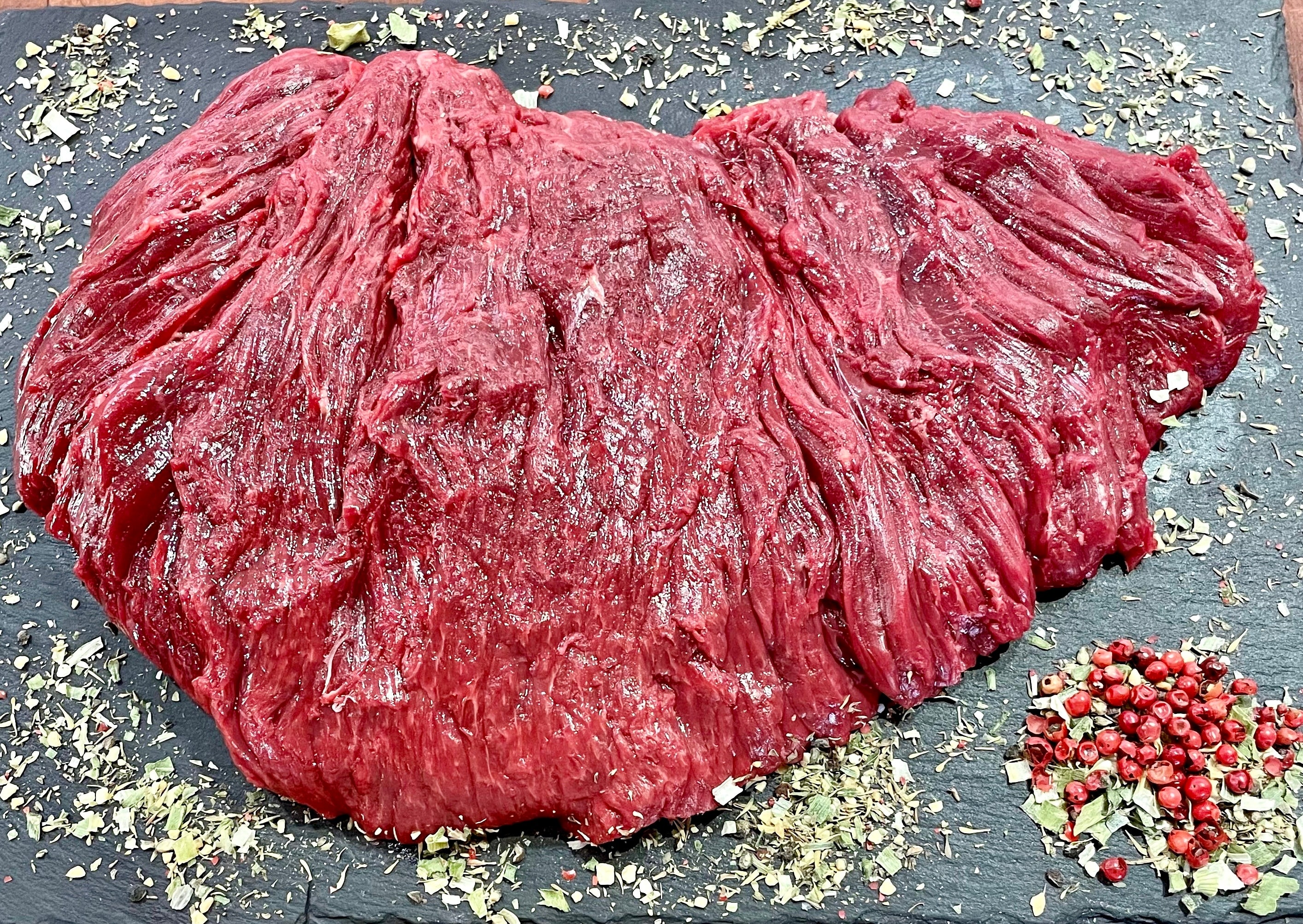 Bison flank steak 225 g