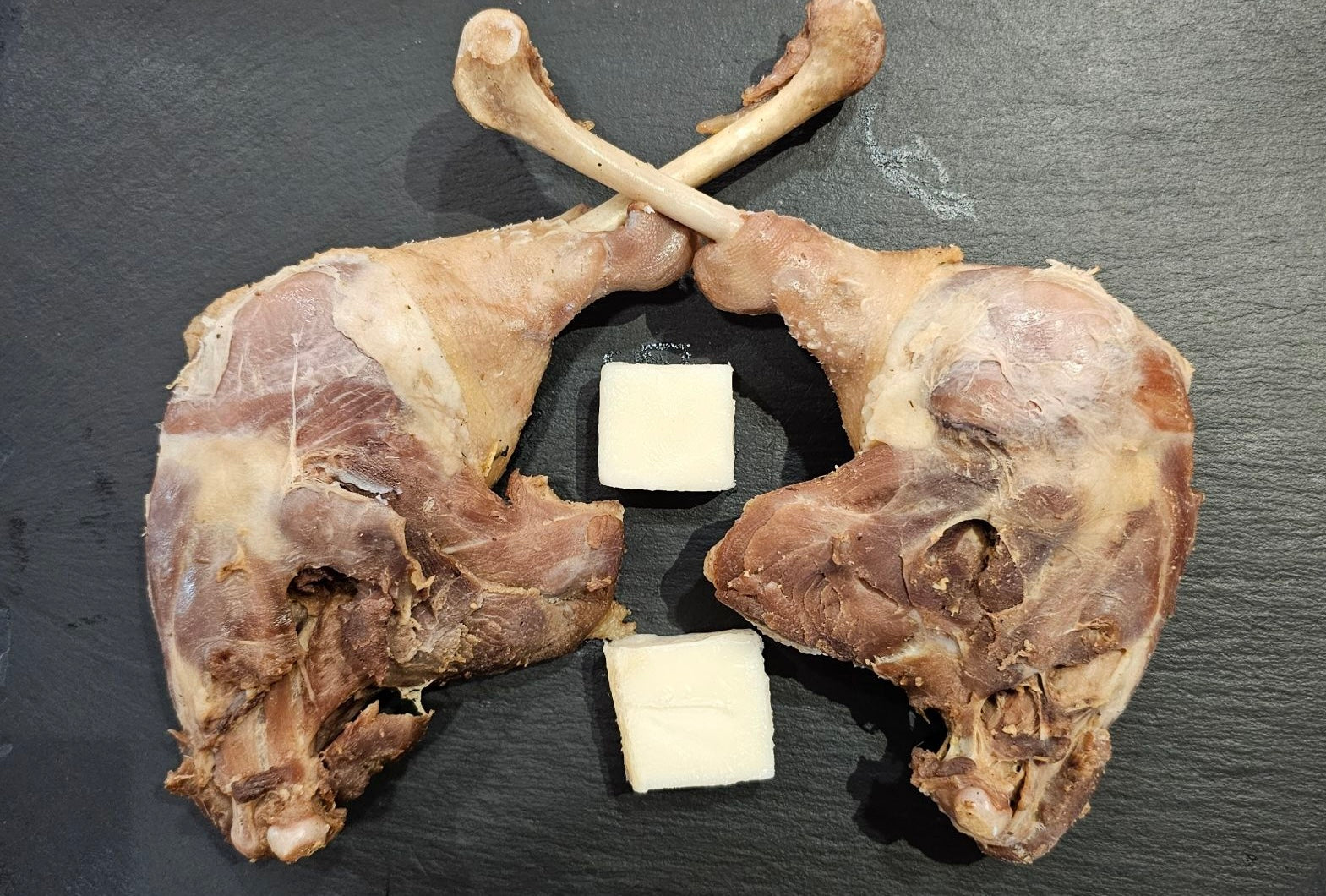 Confit goose leg