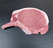 Pork chop on the bone, approximately 300g