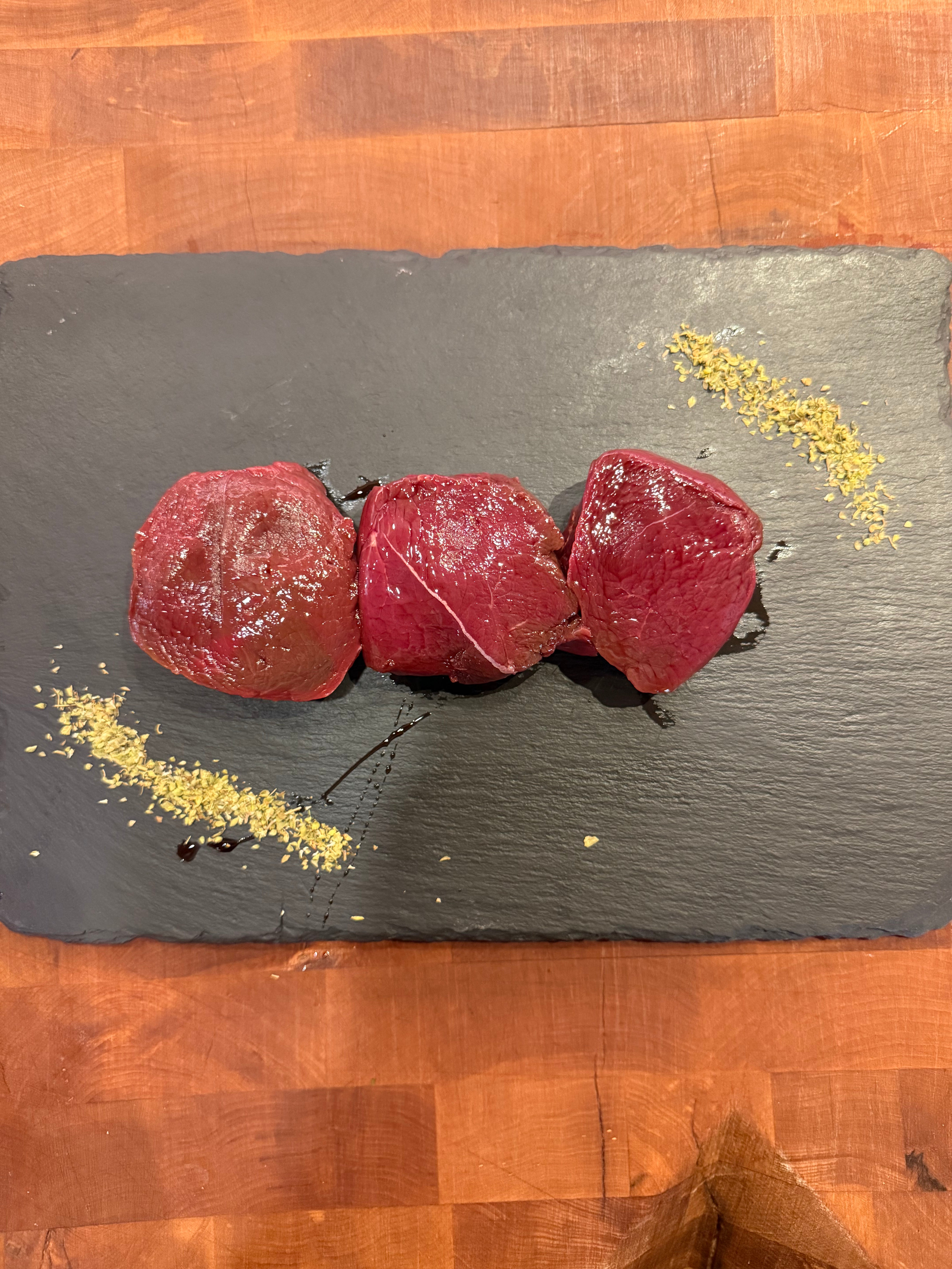 Deer steak