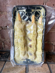 Brochette de crevettes coco curry 31/40 (4)