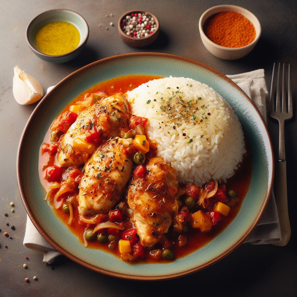 Chicken Cacciatore - 1 serving