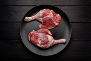 Quebecois force-fed duck leg
