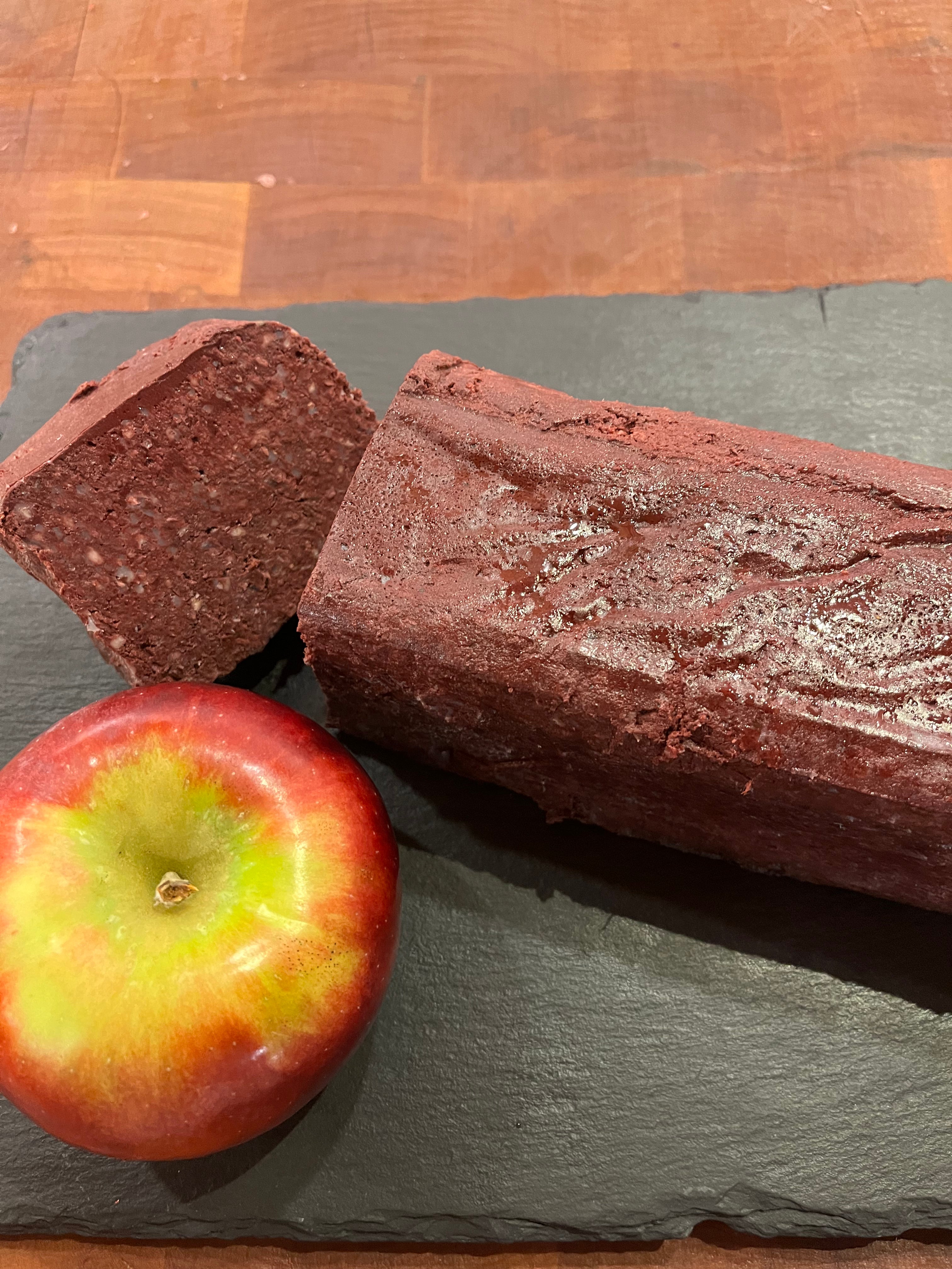 Black pudding terrine with apples 180g