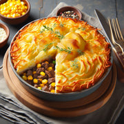 Shepherd's pie with cheese topping - 1 serving