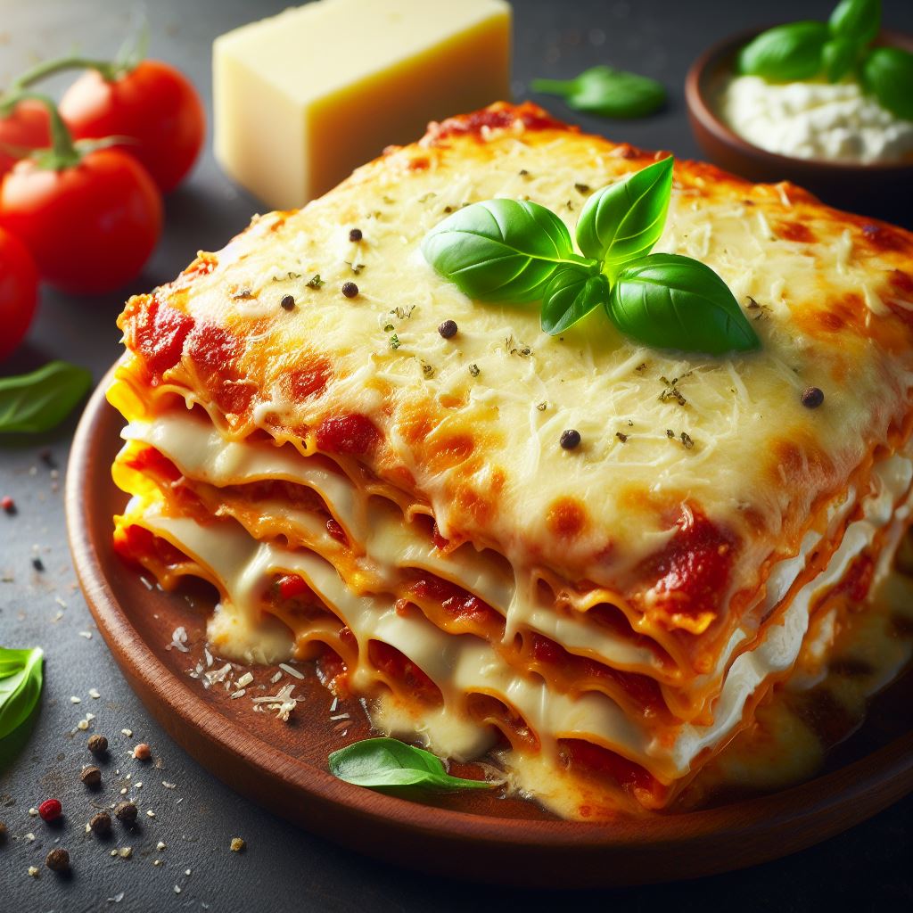 Lasagne 3 fromages - 1 portion