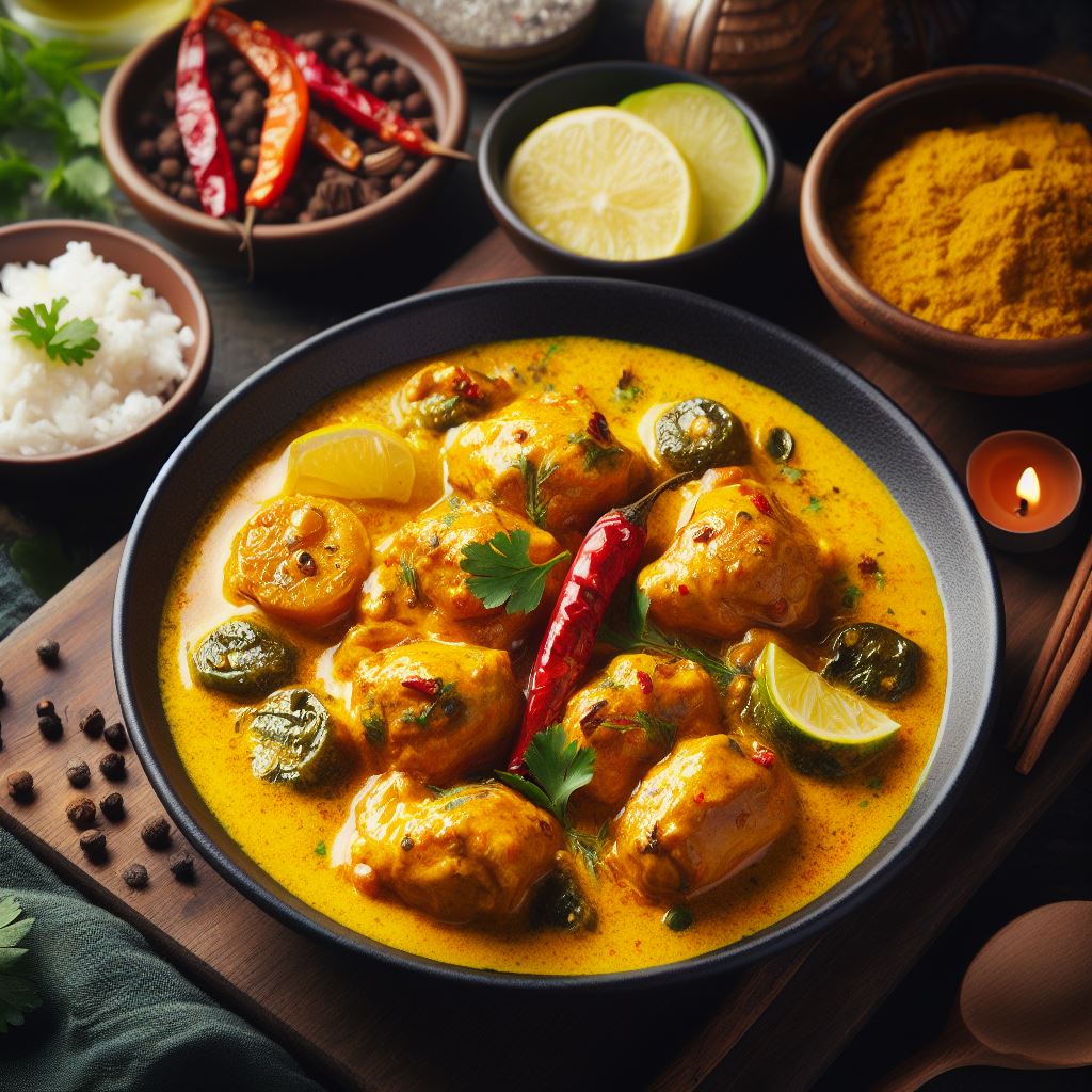 The famous butter chicken - 1 serving