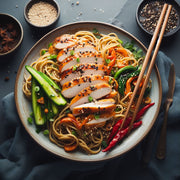 Oriental-style sliced chicken - 1 portion