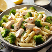 Penne Alfredo and Chicken - 1 serving
