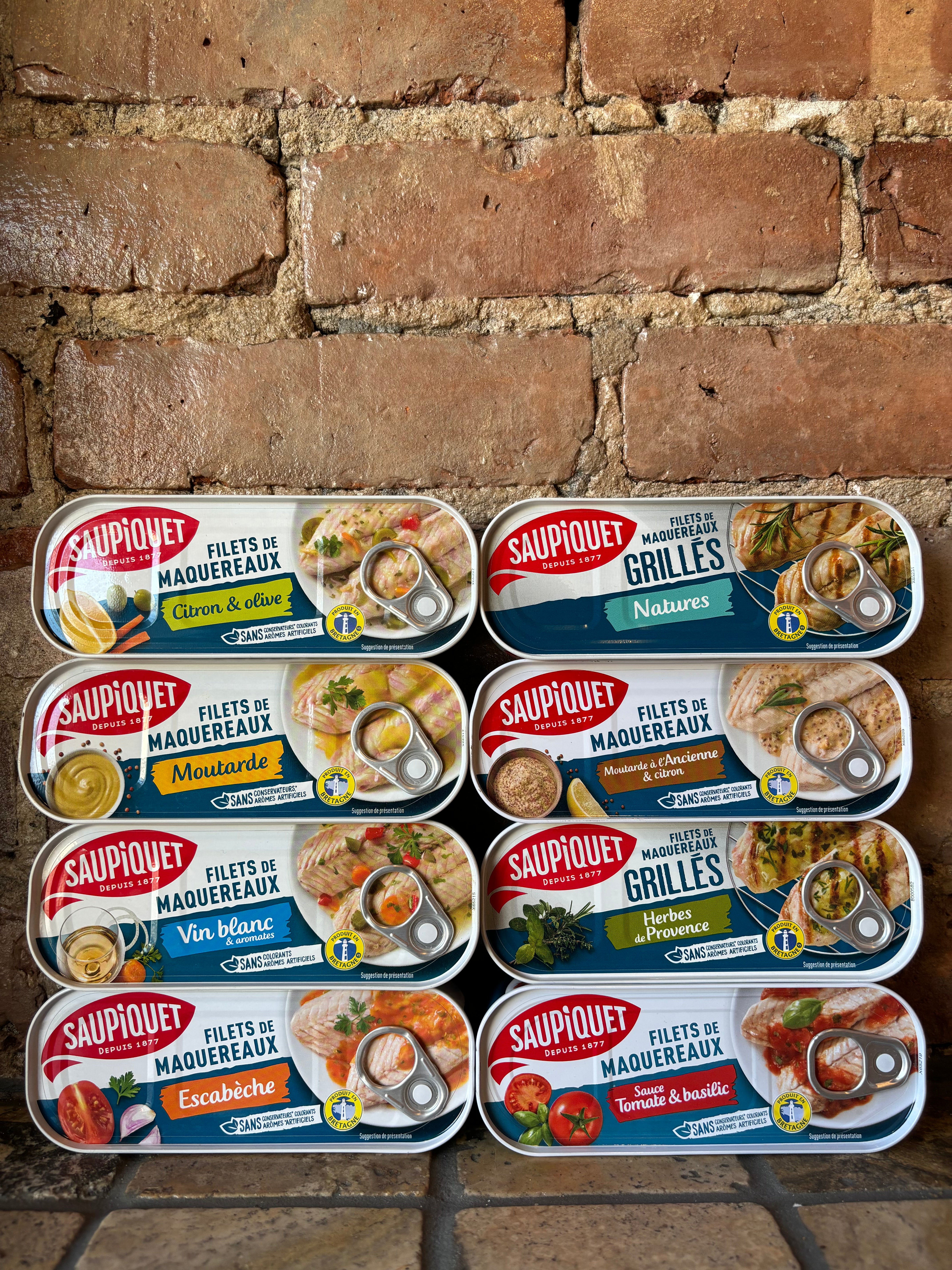 Saupiquet Mackerel Fillets 176g