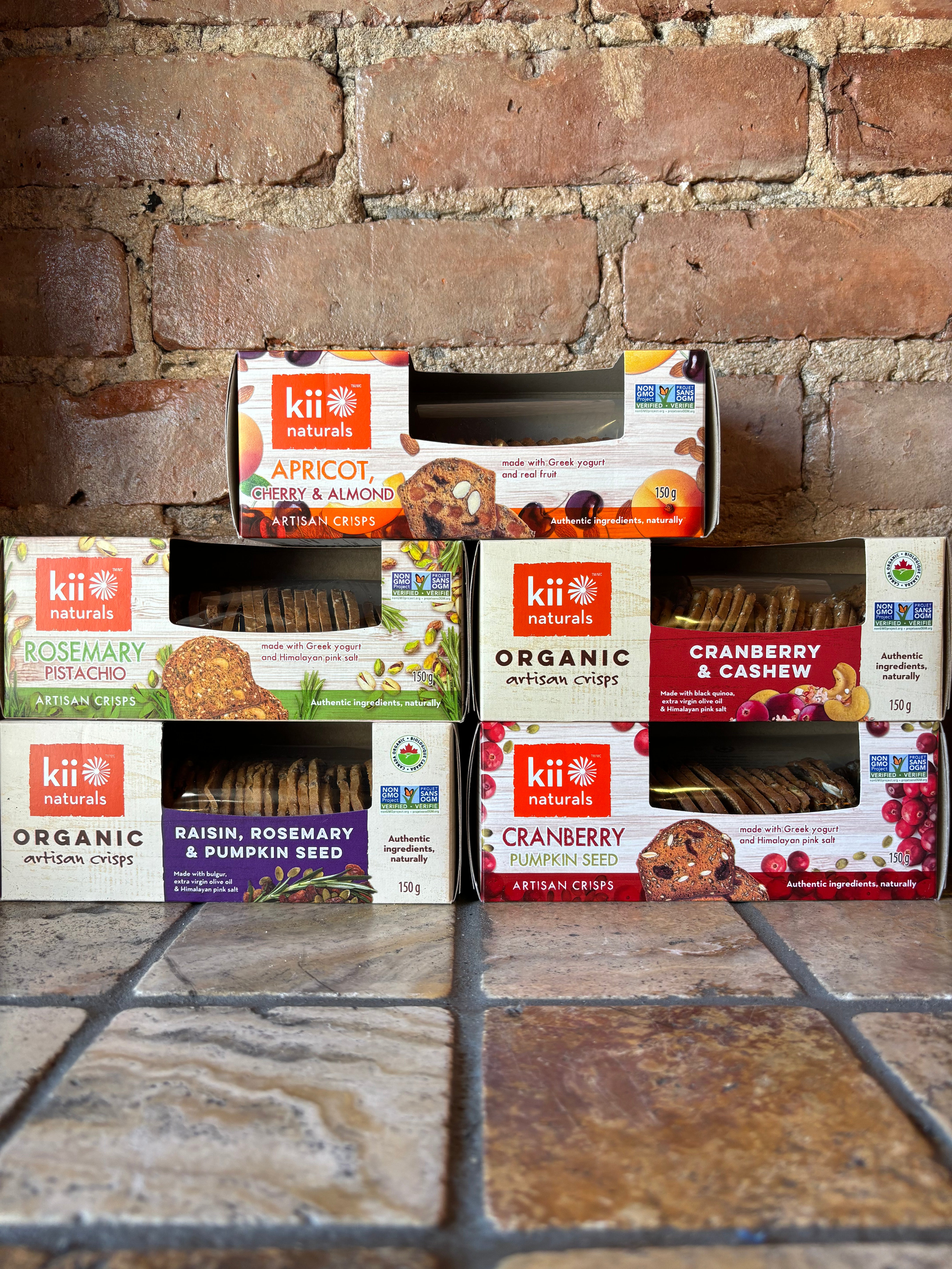 Organic handcrafted kii crackers