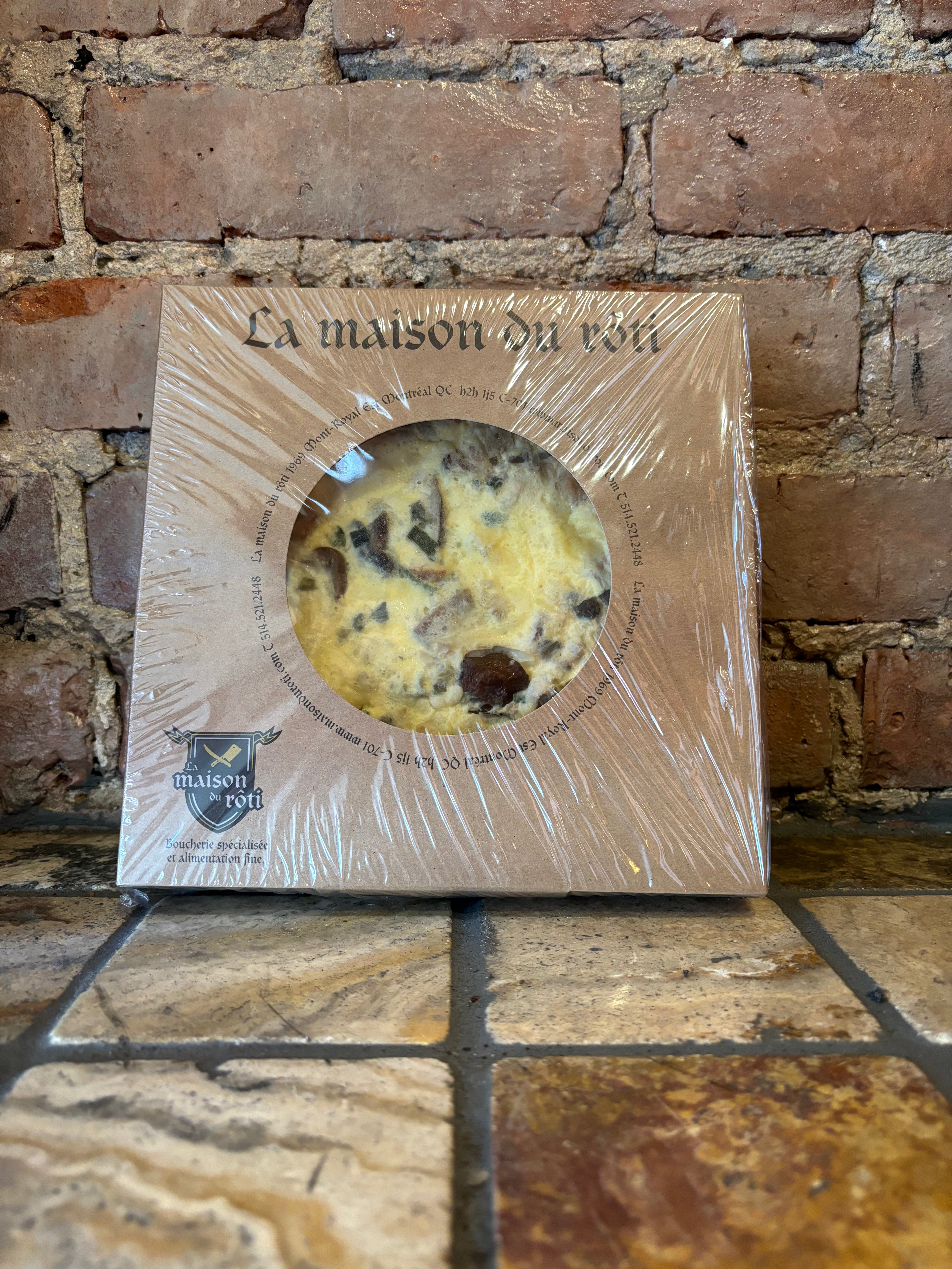 Forest Quiche - 5 or 8 inches