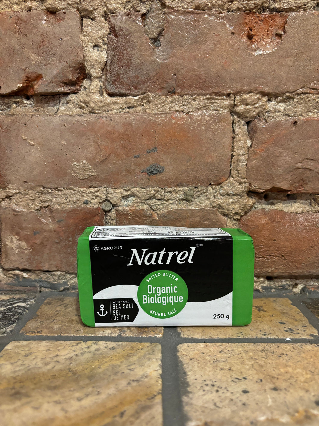 Beurre salé  biologique Natrel 250g