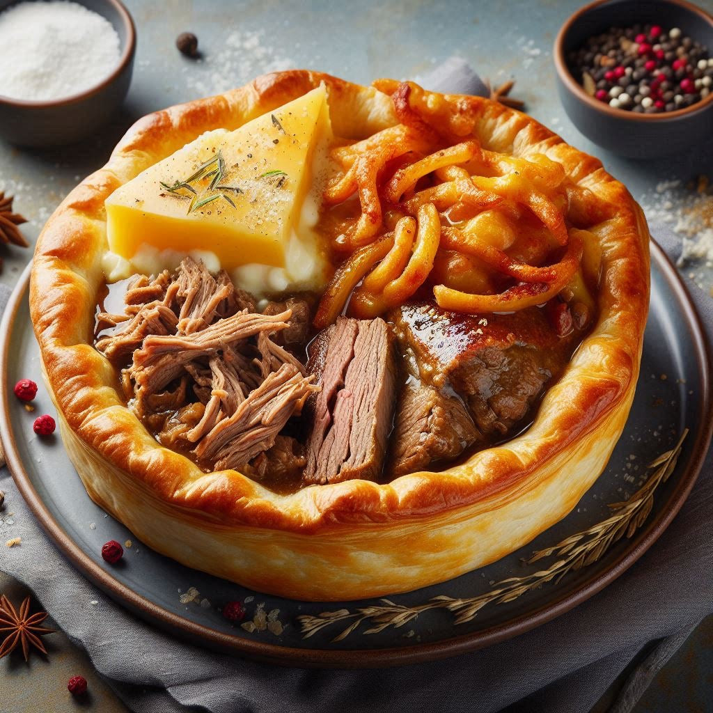 St-Guillaume Meat Pie 1kg