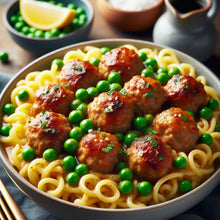 Boulettes de porc et nouilles aux oeufs - 1 portion