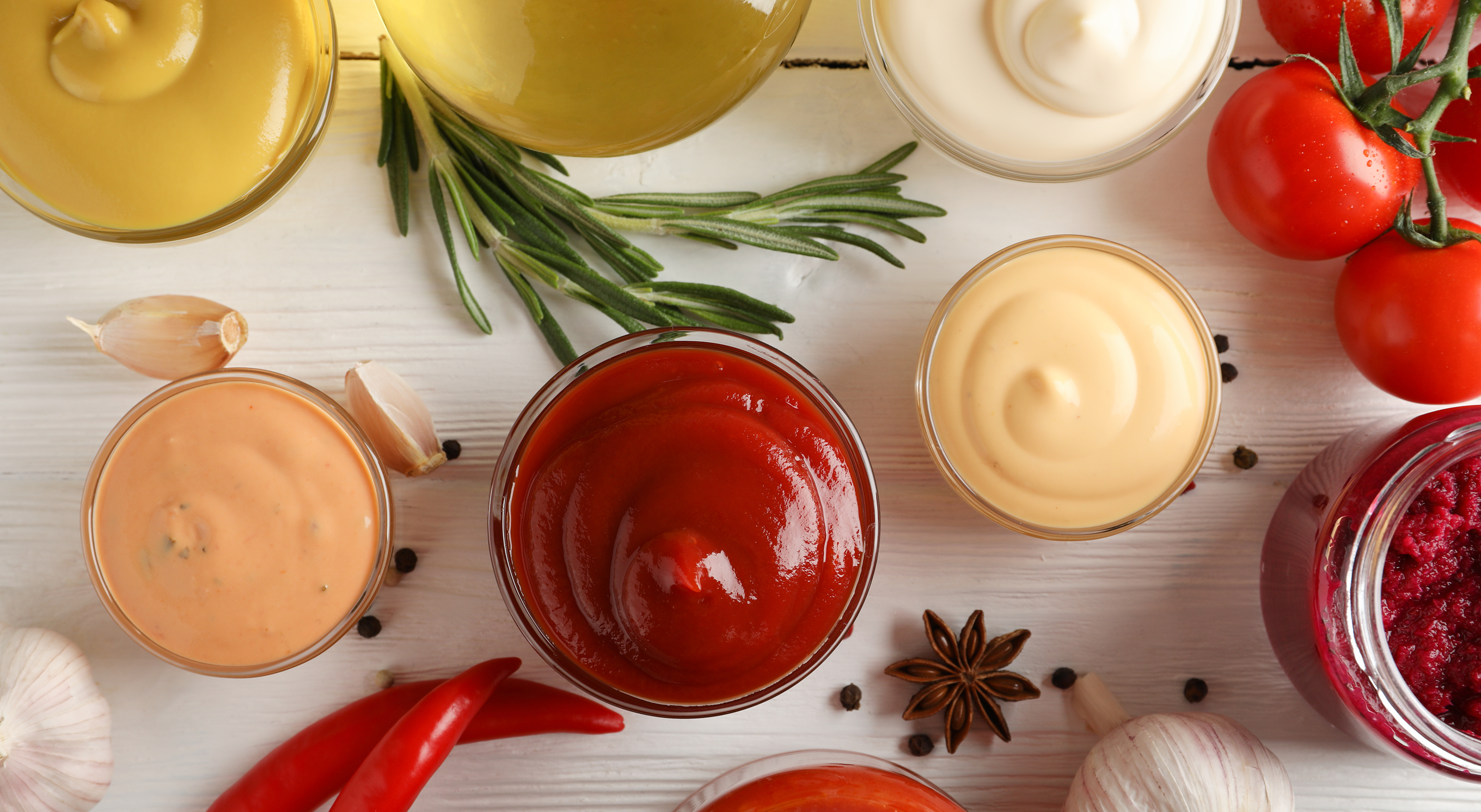 Sauces and condiments