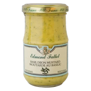 Edmond fallot-Moutarde de dijon au basilic(Dijon Mustard with Basil) 210 ml