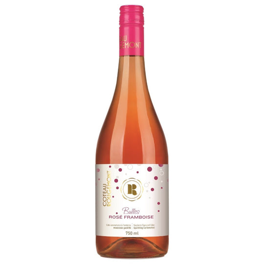 Vignoble Coteau Rougemont - Bulles - Rosé Framboise - 750 ml