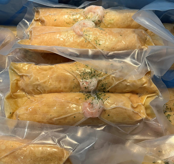 Seafood crepe