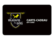 Virtual gift card for La Maison du Rôti