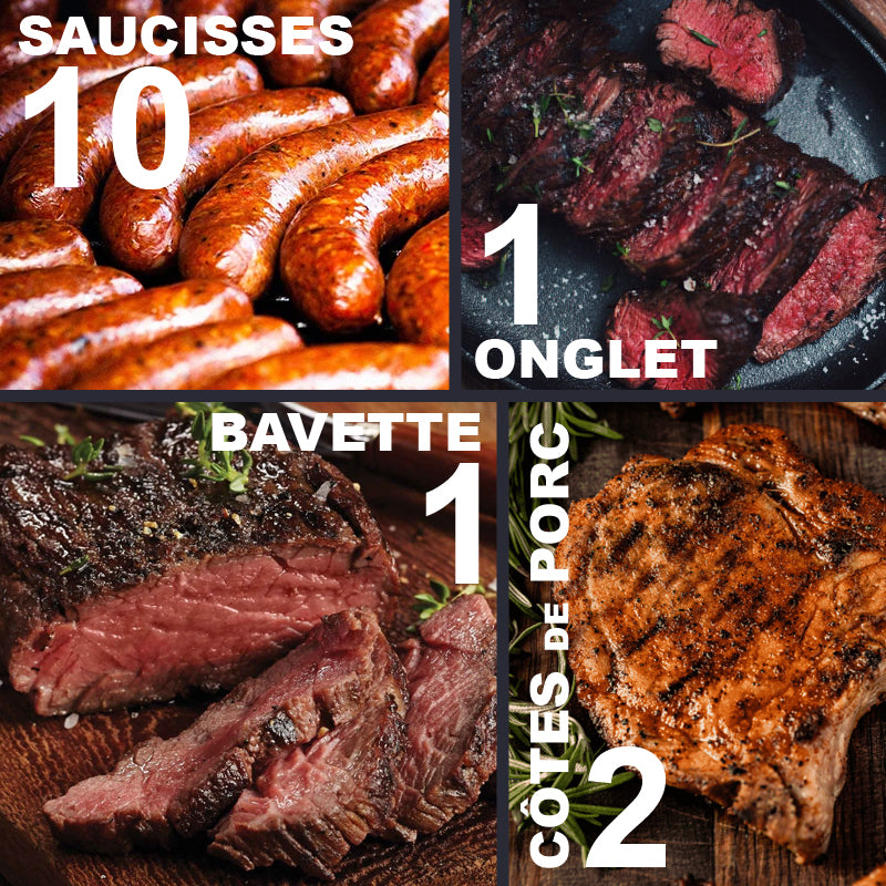 BBQ Meat Box - DISCOVERY - 4 people