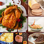 3-course festive meal box - homemade - for 8 people - CAPON