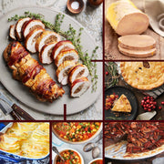 4-course holiday meal box - 100% homemade - for 4 people - ROAST TURKEY