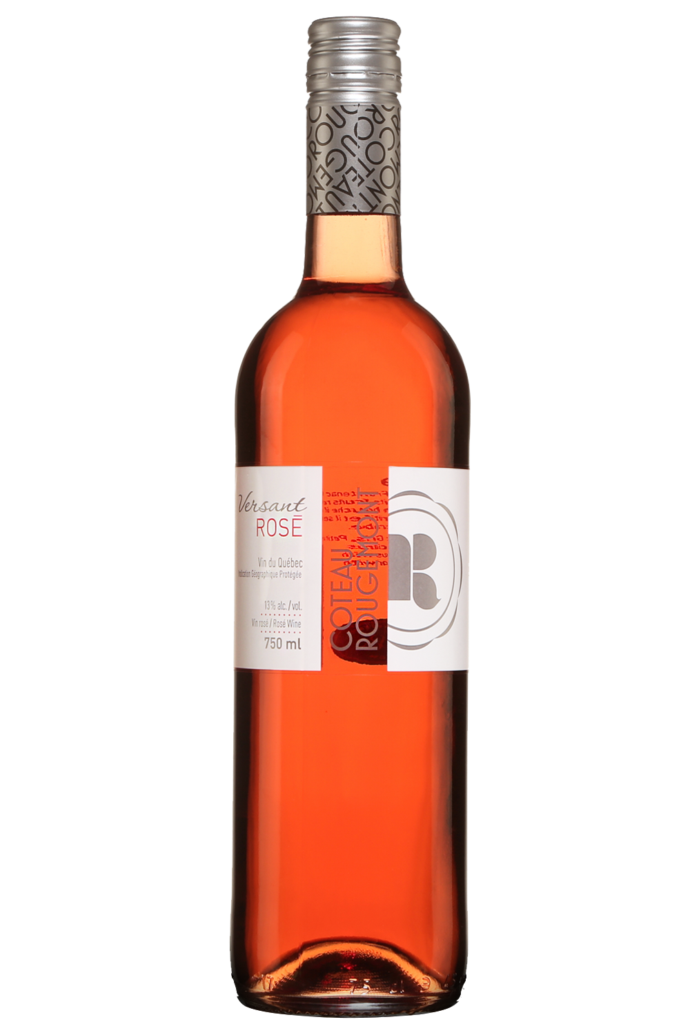 Vignoble Coteau Rougemont - Vin rosé Le Versant rosé - 750 ml