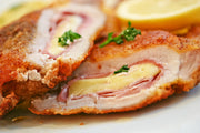 Gourmet chicken cordon bleu