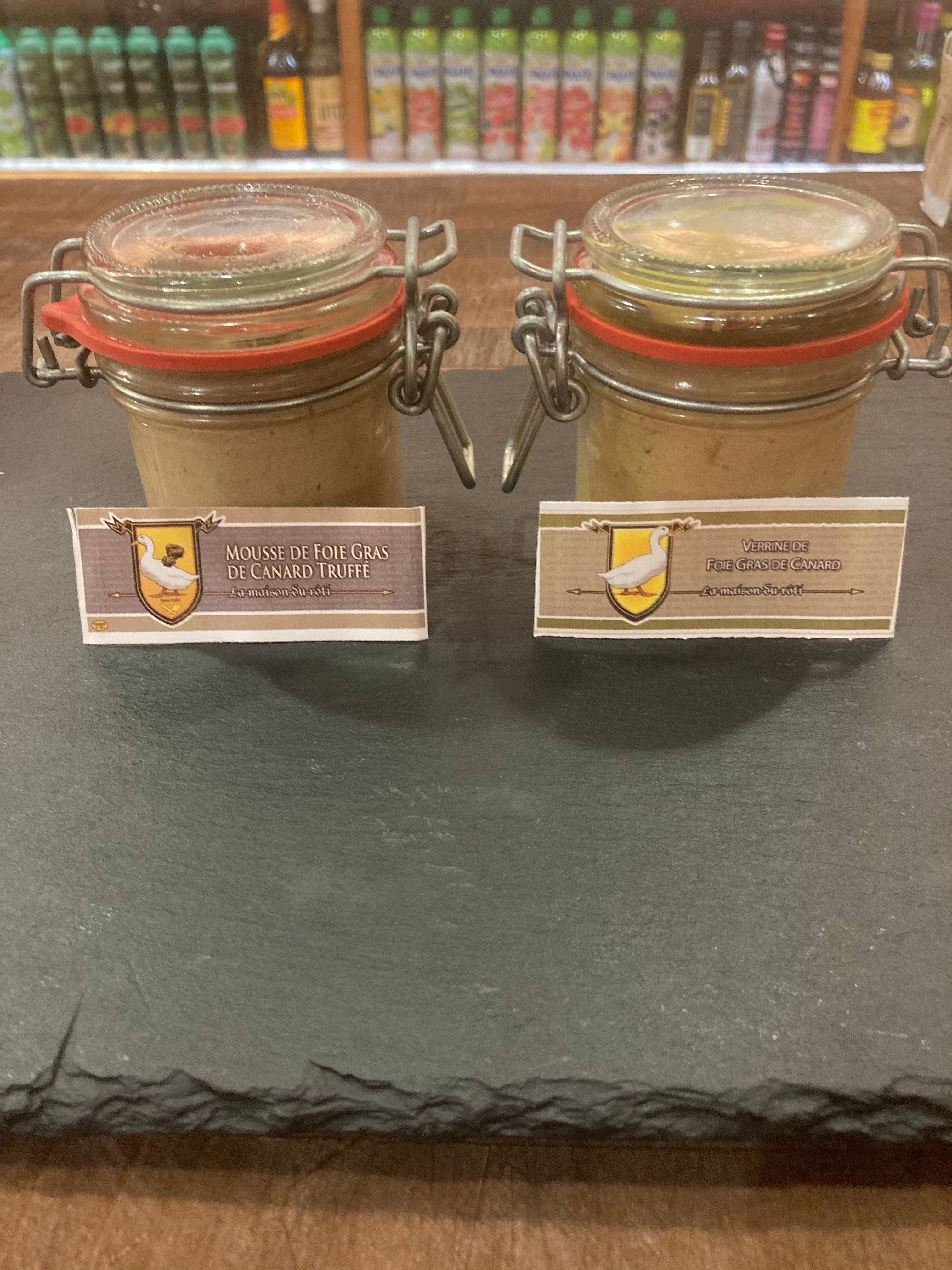 Verrine de foie gras de canard 125 g