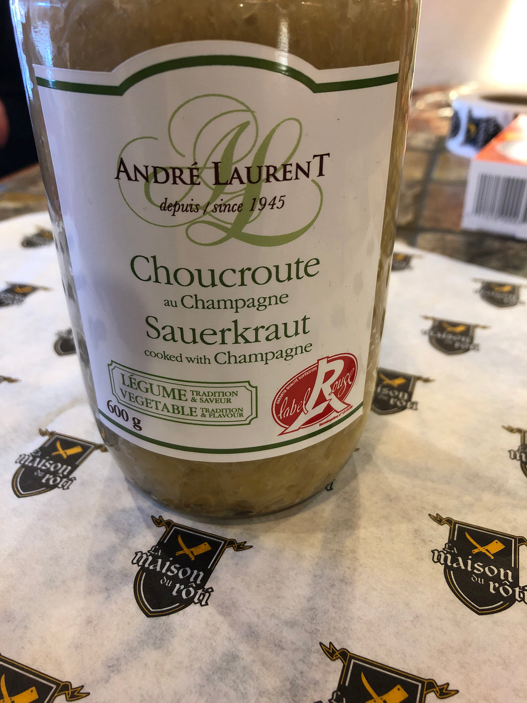 Choucroute garnie traditionnelle - André Laurent