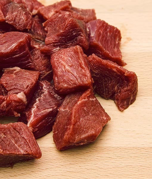 Venison cubes 500g - frozen
