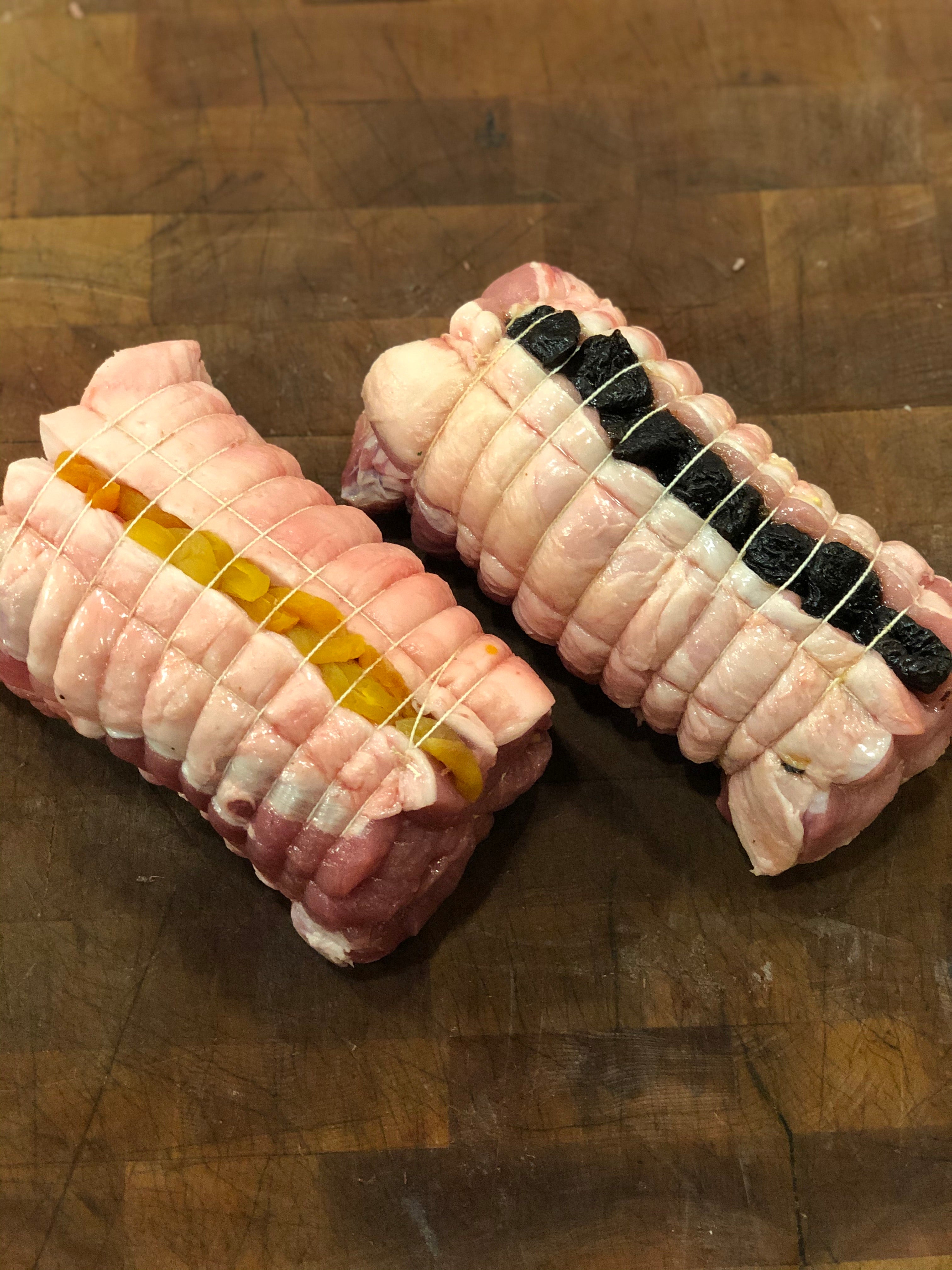 Stuffed pork loin roast 650g