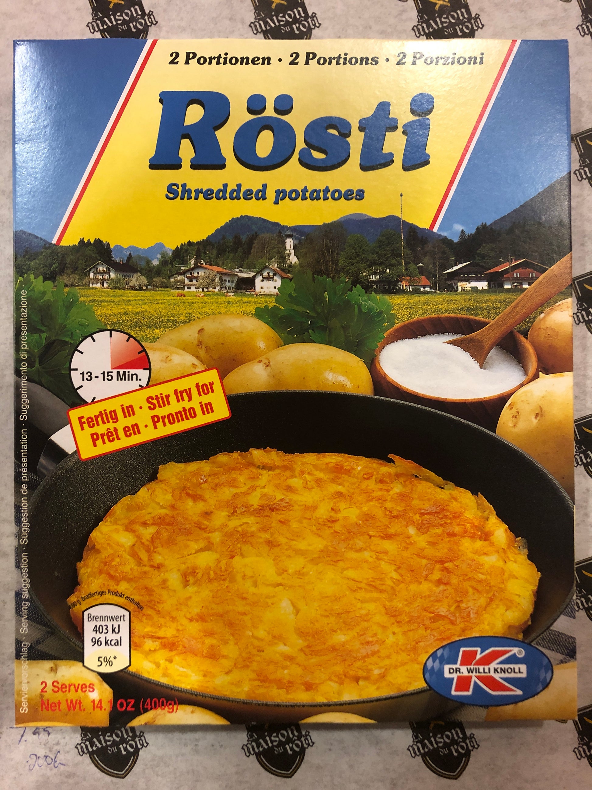 Pomme de terre Rösti 400 g (4592301703268)